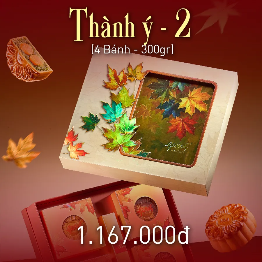 Combo Thành Ý 2 bánh trung thu Givral 2026